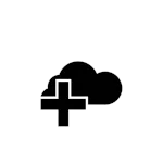 Cloud Add SVG Icon